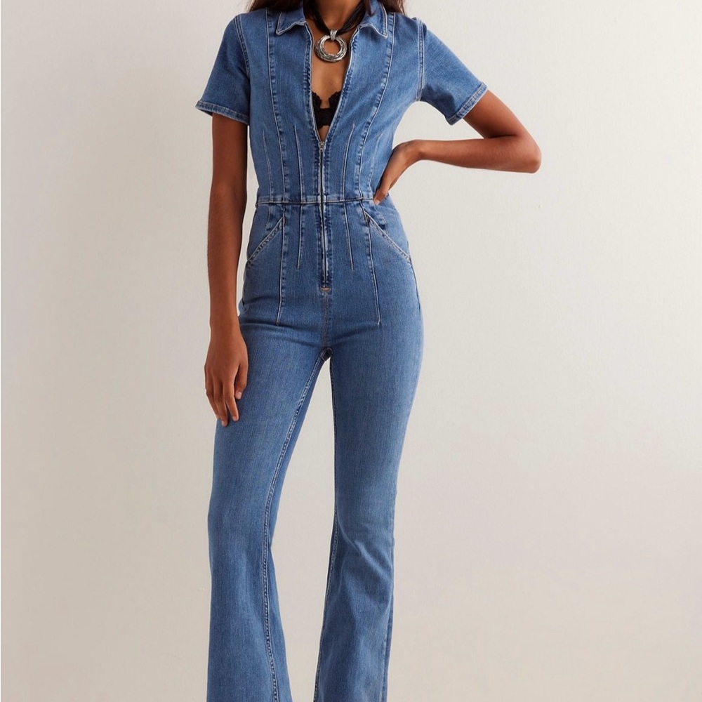 NWT We The Free Jayde Flare Jumpsuit